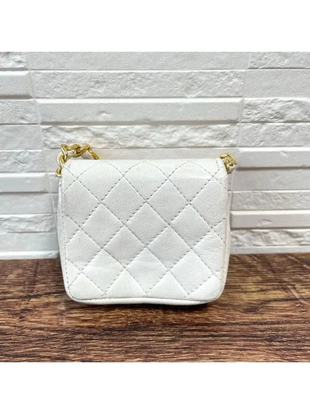 Chanel Mini Quilted Lambskin Chain Shoulder Pouch